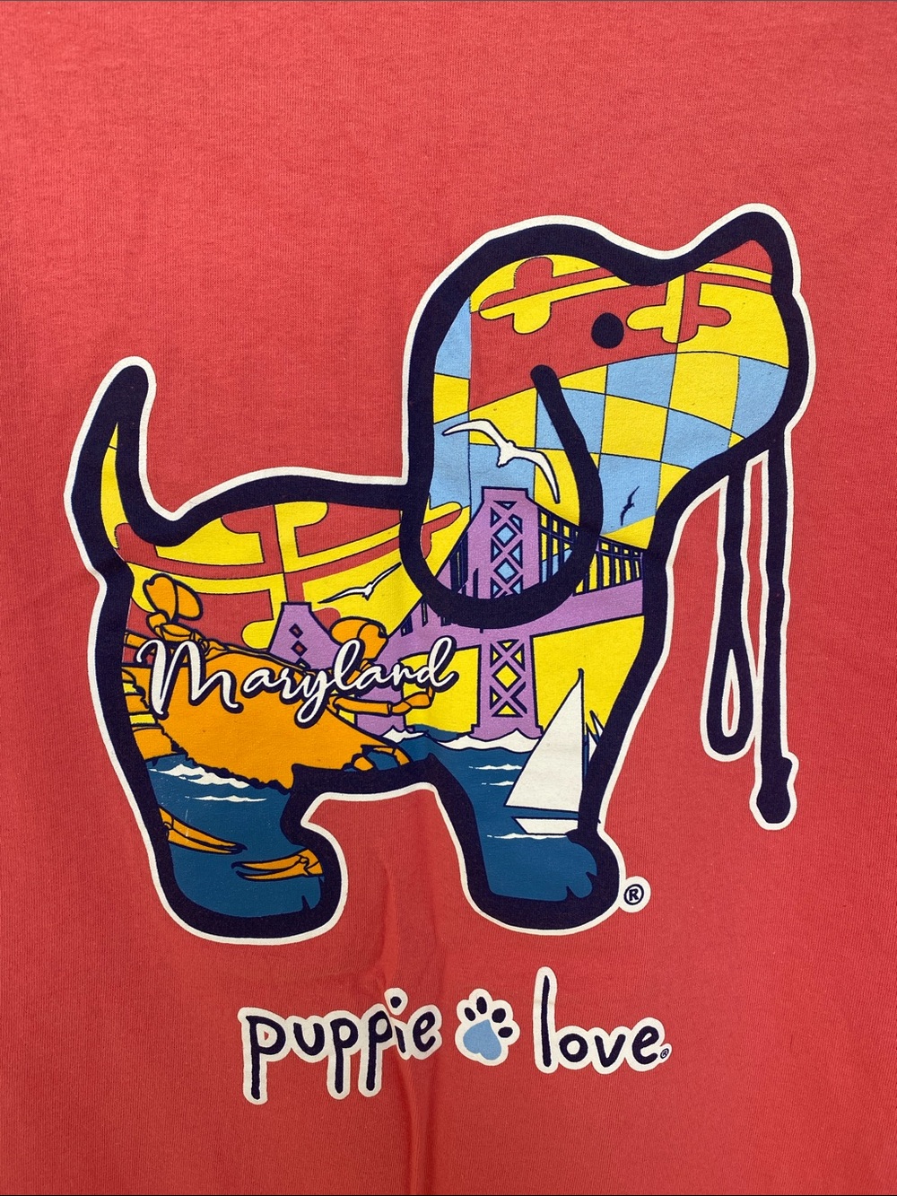 PUPPIE LOVE Cotton T-shirt